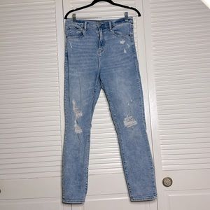 Abercrombie and fitch ultra high rise skinny jeans